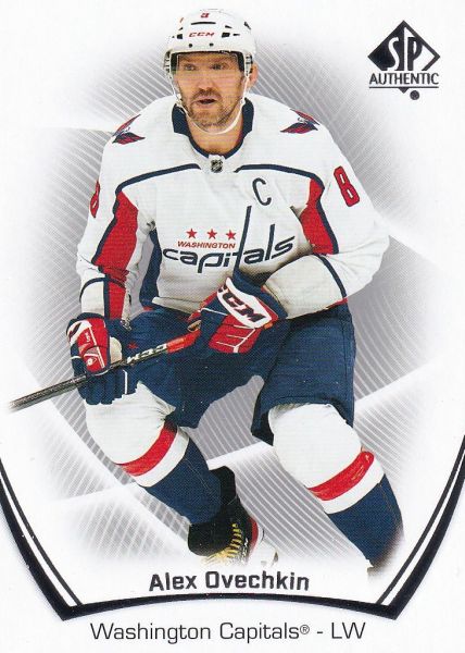 řadová karta ALEX OVECHKIN 21-22 SP Authentic číslo 38